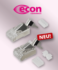 Neu im Sortiment: Cat.6a und Cat.8 Steckverbinder