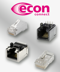 Für eine gute Kommunikation: Die Modular-Einbaubuchsen von econ connect